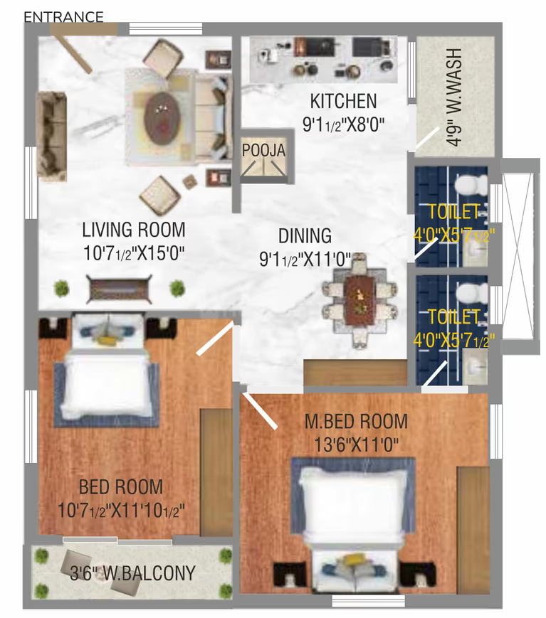 Vijaya Bheri Arcade ₹32.4 L - 38.7 L 2BHK
