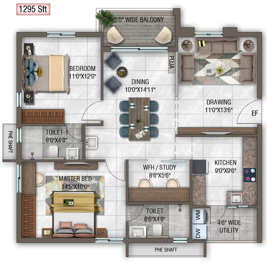 GHR Callisto ₹76.5 L - 82.9L  2 BHK