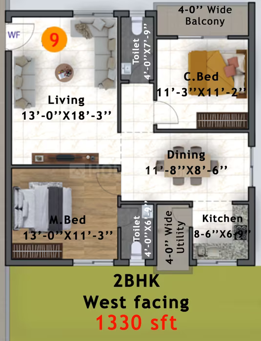 Mokshitha Shivam homes ₹59.49 L - 78.48 L 2BHK