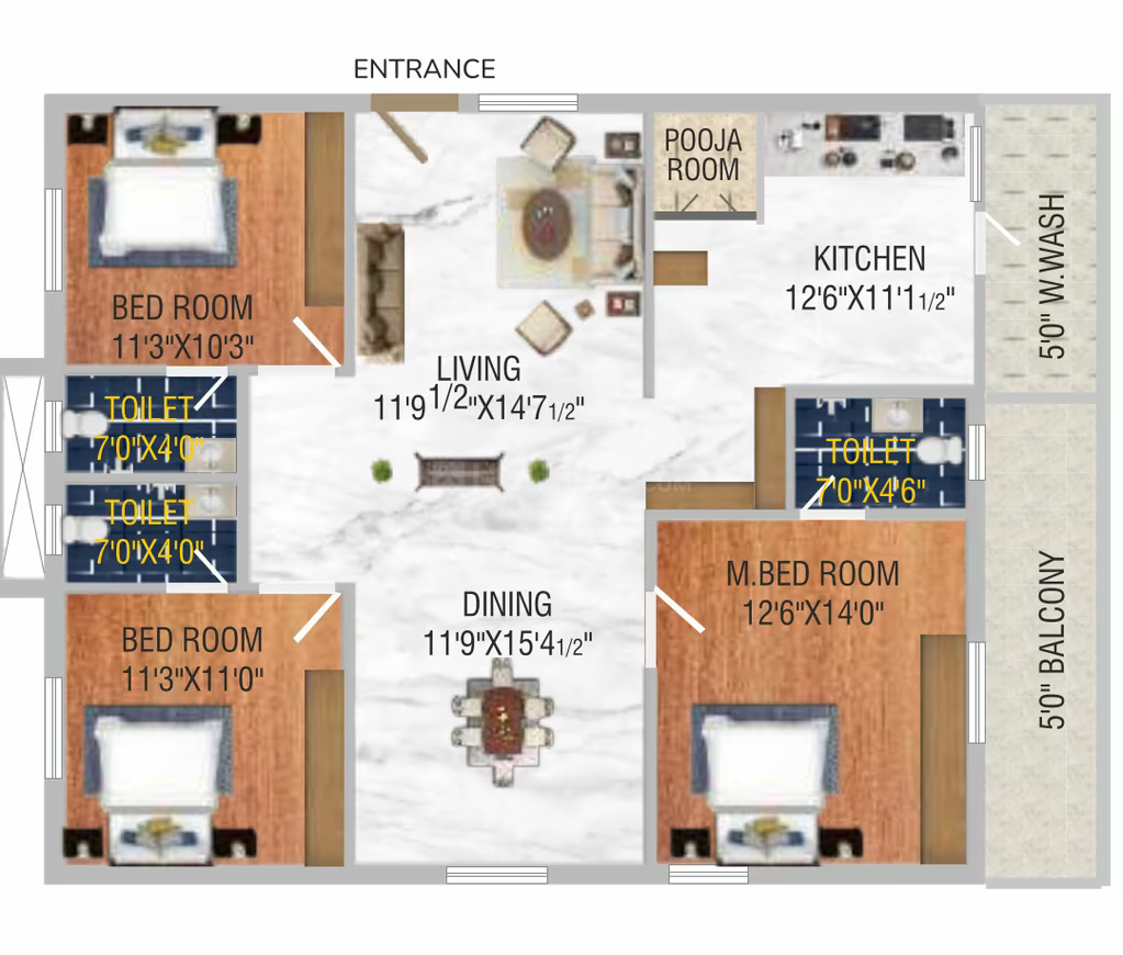 Vijaya Bheri Arcade ₹32.4 L - 38.7 L 2BHK