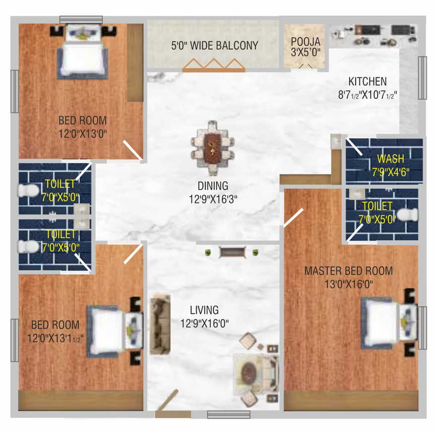 Vijaya Bheri Arcade ₹32.4 L - 38.7 L 2BHK