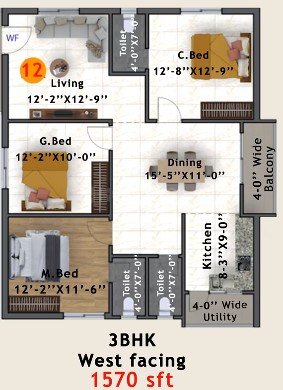 Mokshitha Shivam homes ₹59.49 L - 78.48 L 2BHK