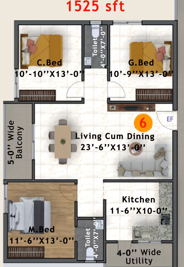 Mokshitha Shivam homes ₹59.49 L - 78.48 L 2BHK