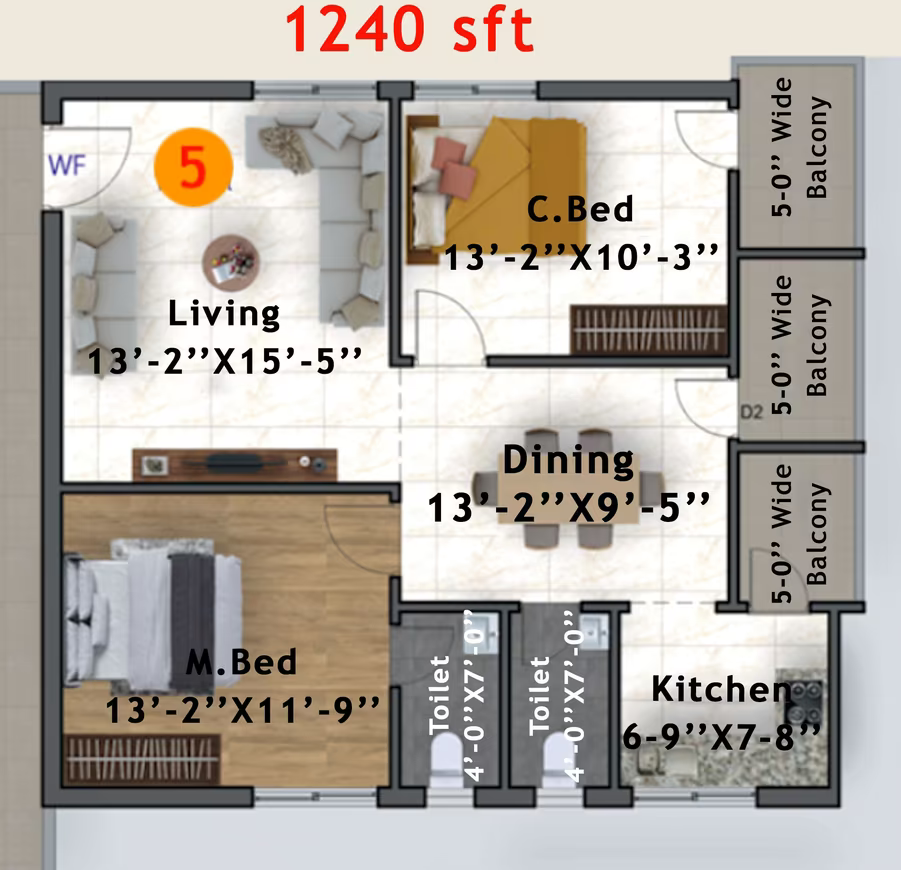Mokshitha Shivam homes ₹59.49 L - 78.48 L 2BHK