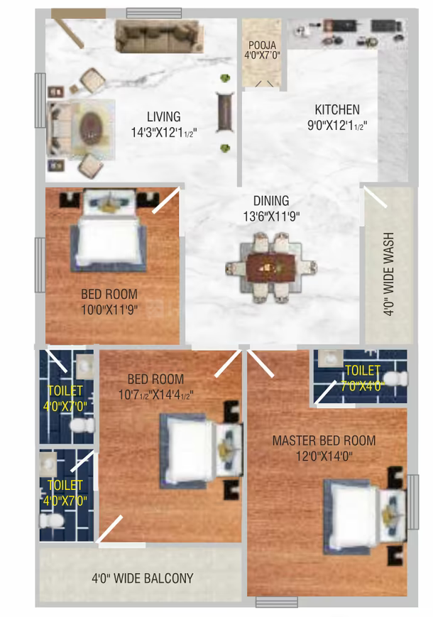 Vijaya Bheri Arcade ₹32.4 L - 38.7 L 2BHK