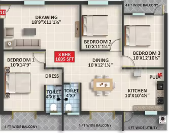 Signifa Signature ₹59.3 L - 83.1 L 2BHK