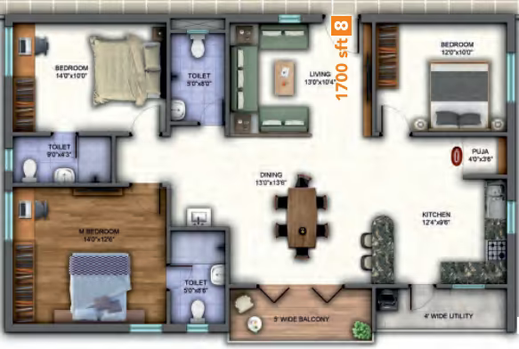 Sunyuga Vista Block A ₹55.2 L - 85.1 L 2BHK