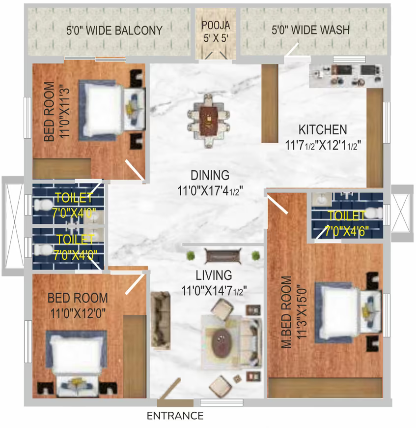 Vijaya Bheri Arcade ₹32.4 L - 38.7 L 2BHK