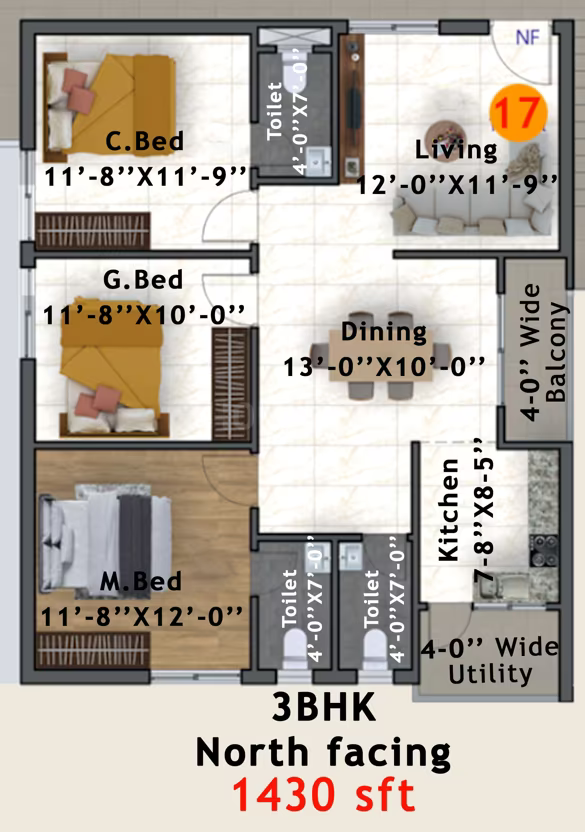 Mokshitha Shivam homes ₹59.49 L - 78.48 L 2BHK