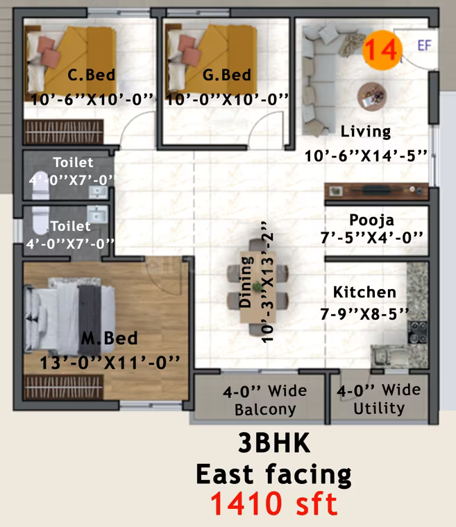 Mokshitha Shivam homes ₹59.49 L - 78.48 L 2BHK