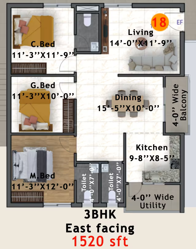 Mokshitha Shivam homes ₹59.49 L - 78.48 L 2BHK