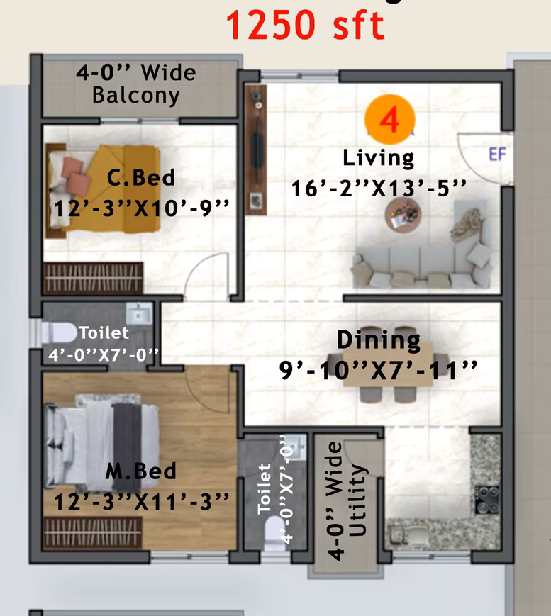 Mokshitha Shivam homes ₹59.49 L - 78.48 L 2BHK
