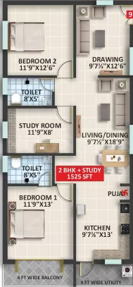 Signifa Signature ₹59.3 L - 83.1 L 2BHK